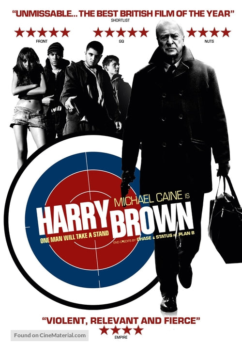 Pixel Demon Harry Brown Movie Poster A2 Size