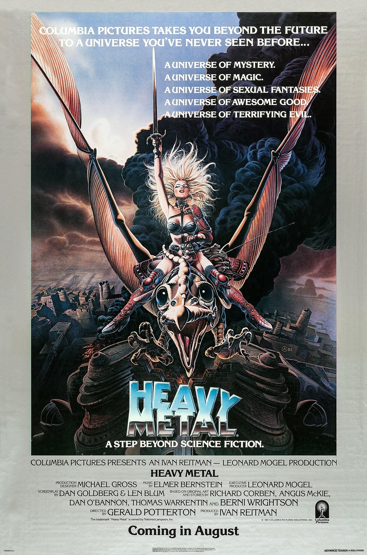 Heavy Metal A2 Size Movie Poster-Pixel Demon