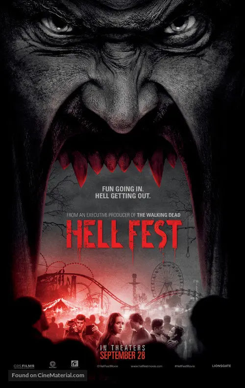 Pixel Demon Hell Fest Movie Poster A2 Size