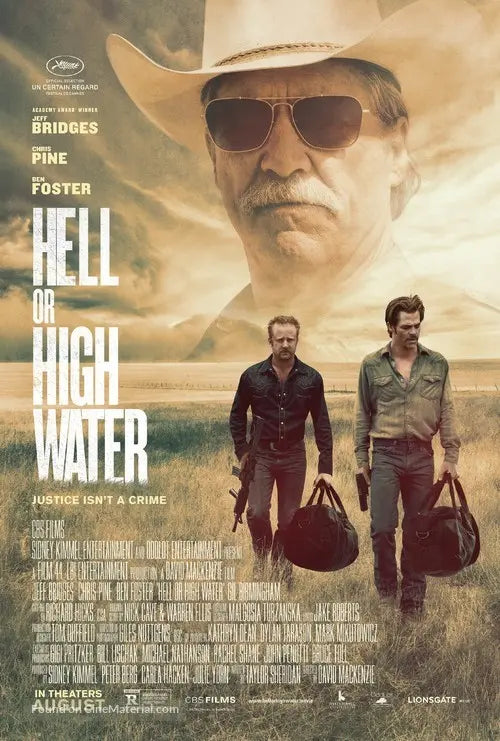 Pixel Demon Hell or High Water Movie Poster A2 Size