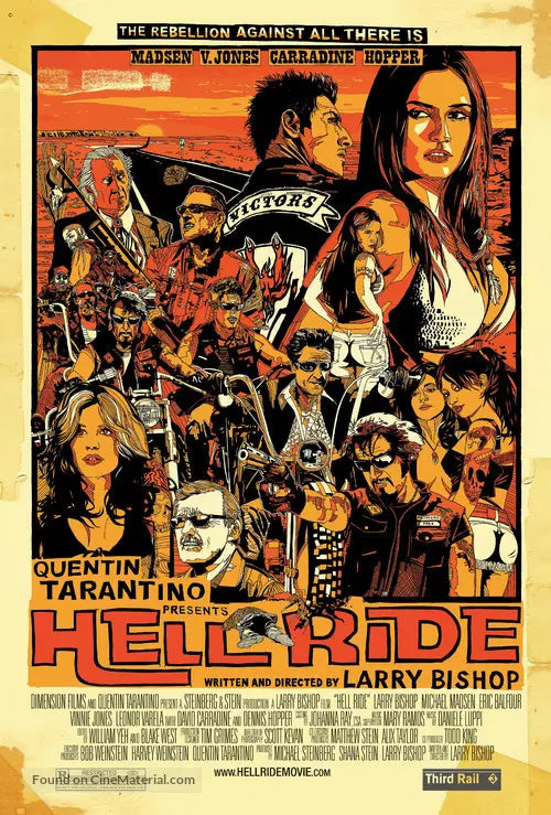 Pixel Demon Hell Ride Movie Poster A2 Size