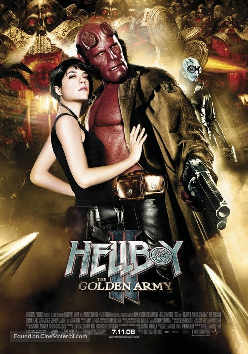 Hellboy II: The Golden Army A2 Movie Poster-Pixel Demon
