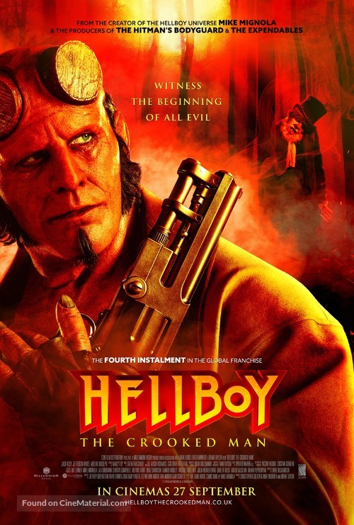 Hellboy: The Crooked Man Movie Poster A2 Size