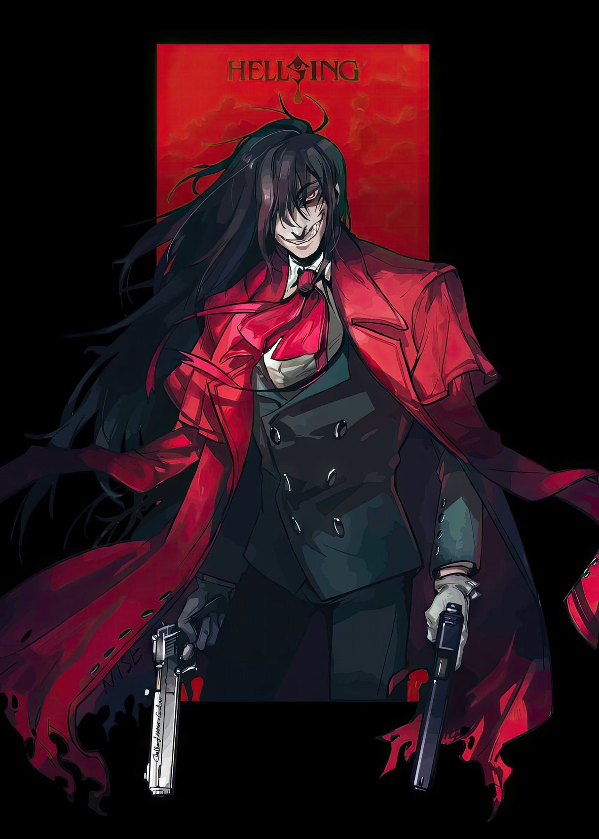 Anime Hellsing A2 Size Posters-Pixel Demon