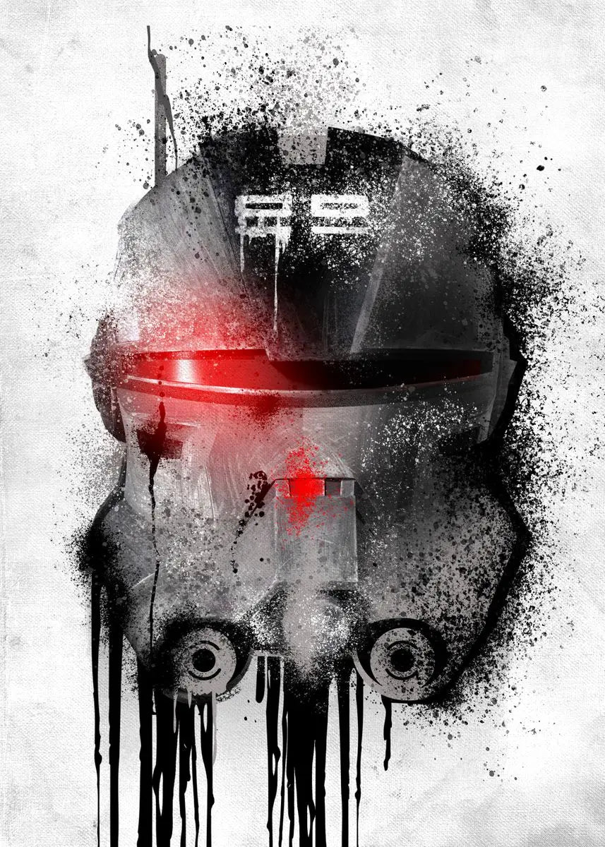 Star Wars Helmets Option 13 A2 Size Posters-Pixel Demon