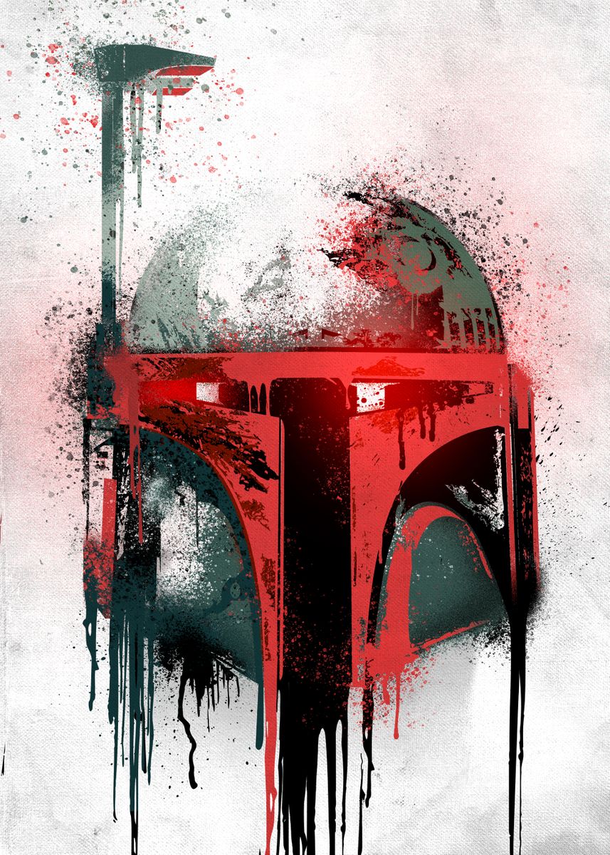 Star Wars Helmets Option 18 A2 Size Posters-Pixel Demon