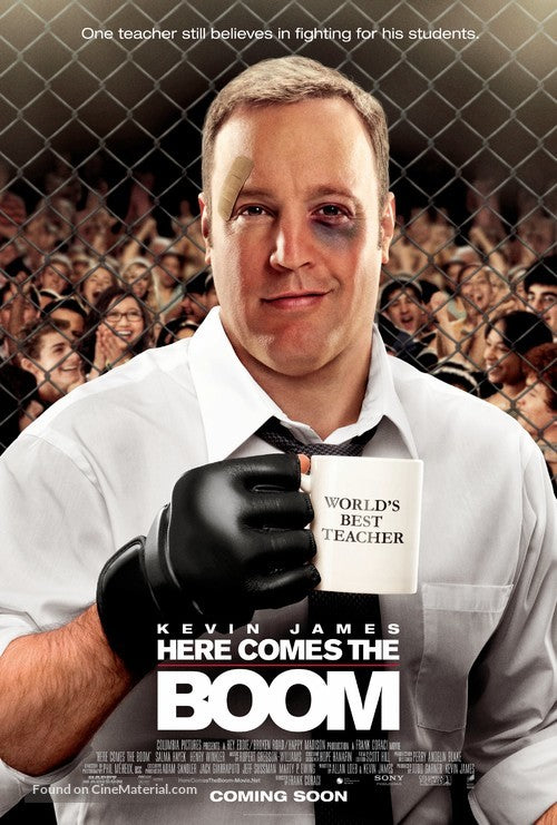 Pixel Demon Here Comes the Boom Movie Poster A2 Size