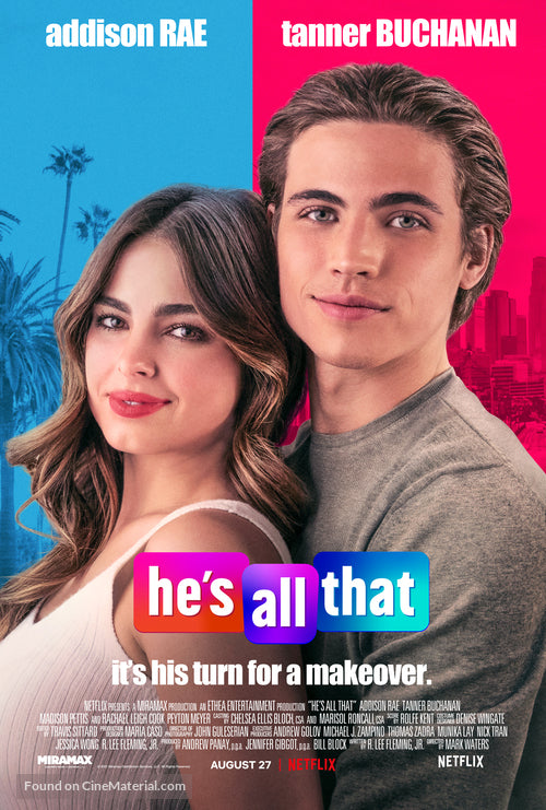 He's All That Cinema Movie Poster A2 Size