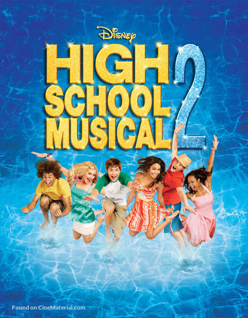 High School Musical 2 Cinema Movie Poster A2 Size