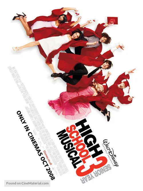 High School Musical 3: Senior Year Cinema Movie Poster A2 Size