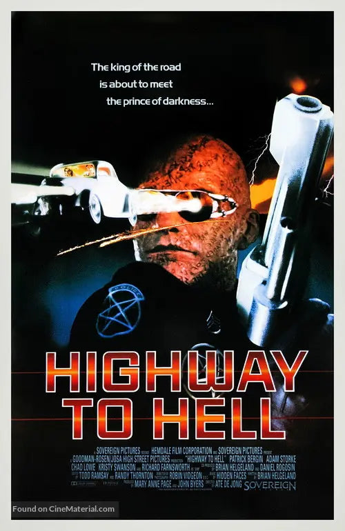 Pixel Demon Highway to Hell Movie Poster A2 Size