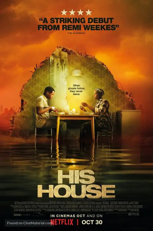 His House Cinema Movie Poster A2 Size
