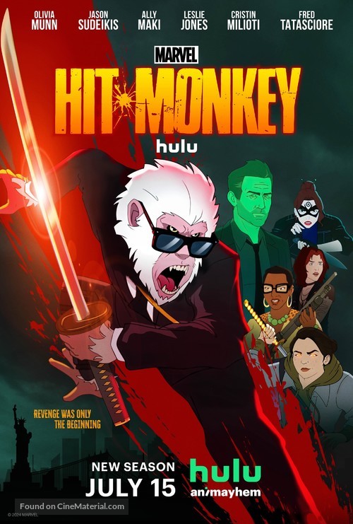 Hit Monkey TV Series Poster A2 Size Version 1