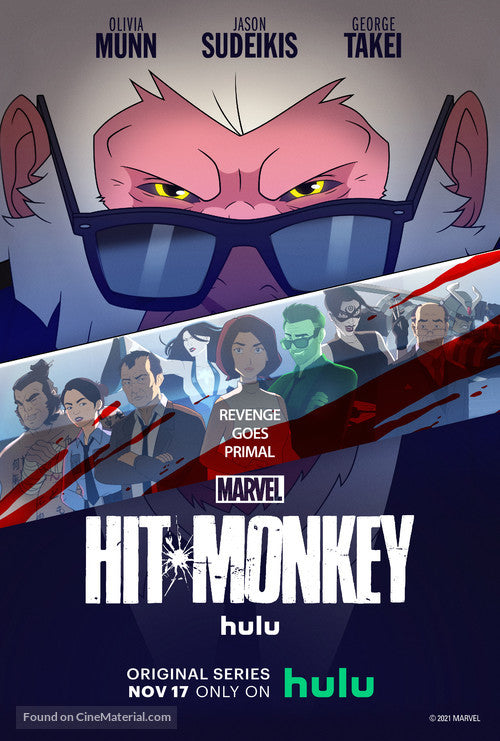 Hit Monkey TV Series Poster A2 Size Version 2