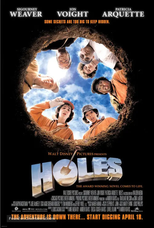Holes Cinema Movie Poster A2 Size