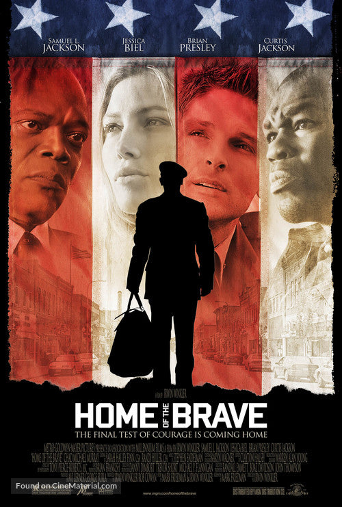 Pixel Demon Home of the Brave Movie Poster A2 Size