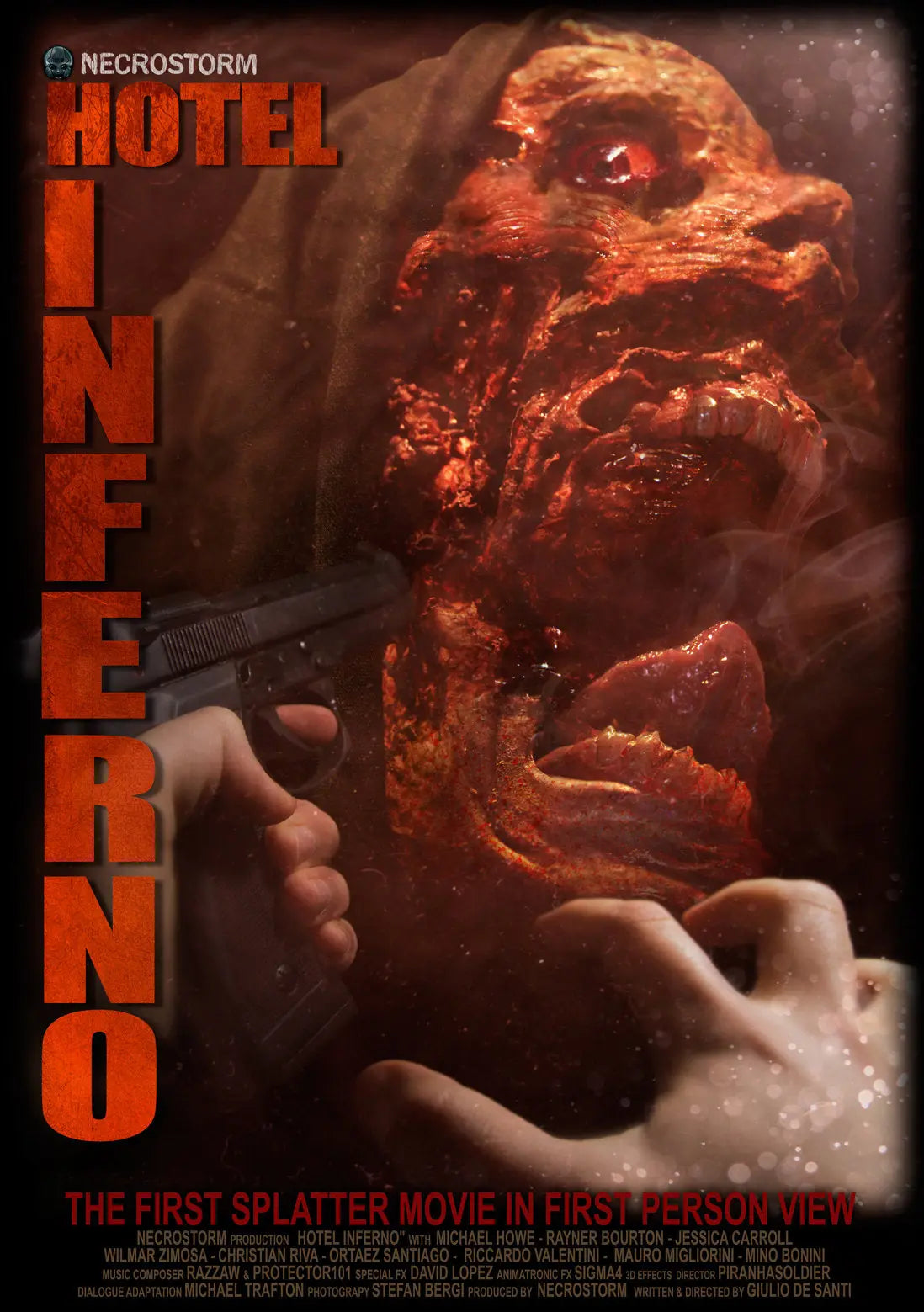 Hotel Inferno A2 Size Movie Poster-Pixel Demon
