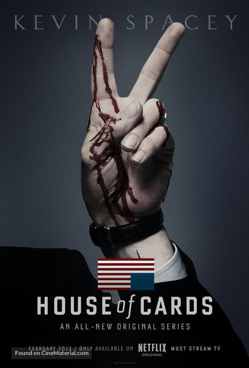 House Of Cards TV Series Poster A2 Size Version 5