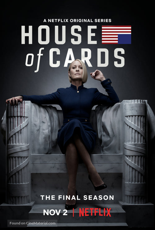 House Of Cards TV Series Poster A2 Size Version 3