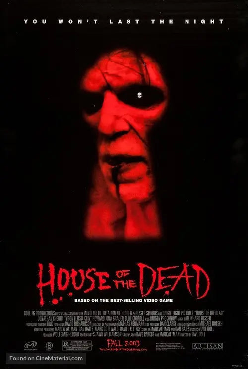 Pixel Demon House of the Dead Movie Poster A2 Size