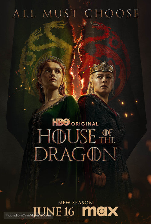 House of the Dragon TV Series Poster A2 Size Version 5