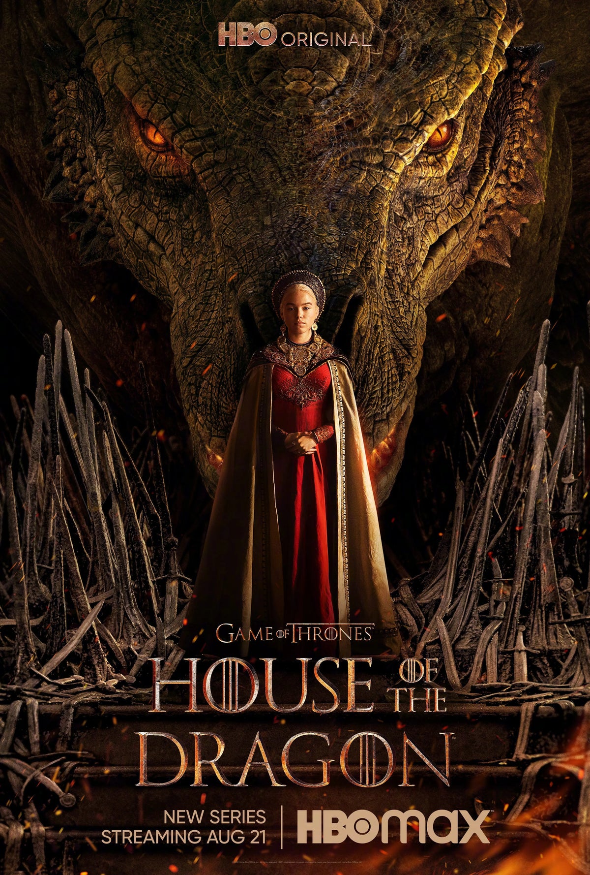 House Of The Dragon A2 Size Posters-Pixel Demon