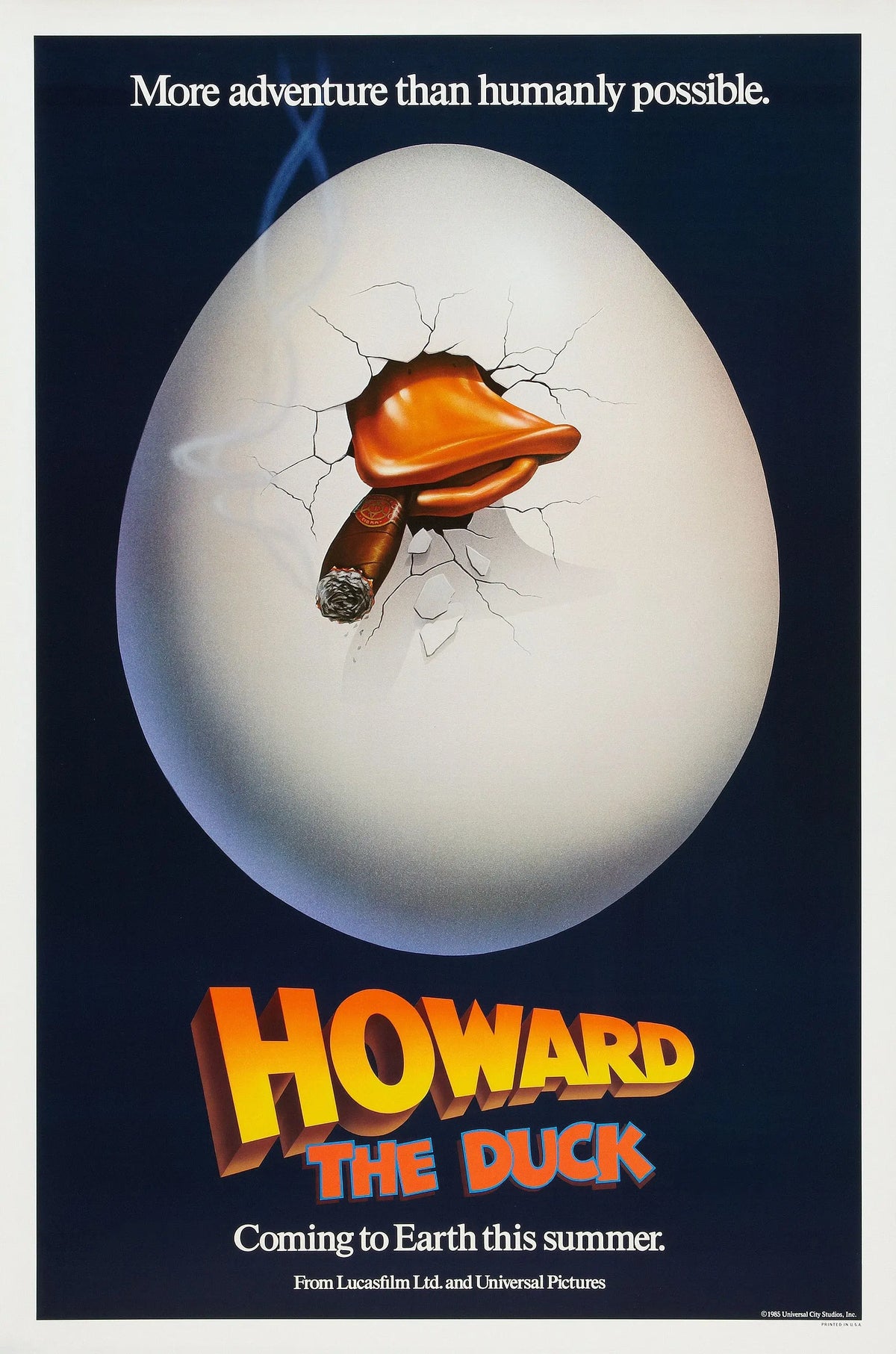 Howard the Duck A2 Size Movie Poster-Pixel Demon