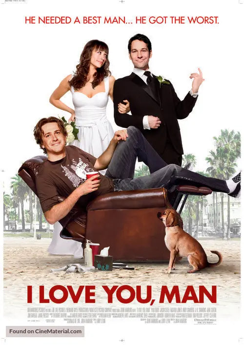 I Love You, Man Cinema Movie Poster A2 Size