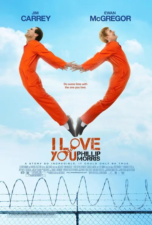 Pixel Demon I Love You Phillip Morris Movie Poster A2 Size