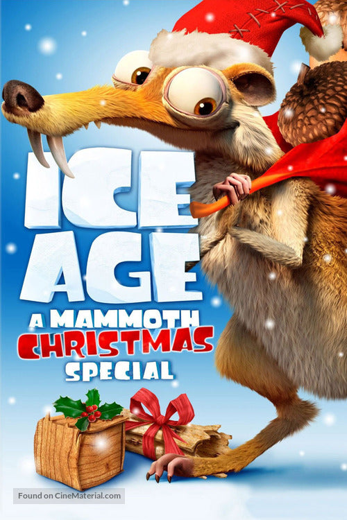 Ice Age: A Mammoth Christmas A2 Movie Poster-Pixel Demon