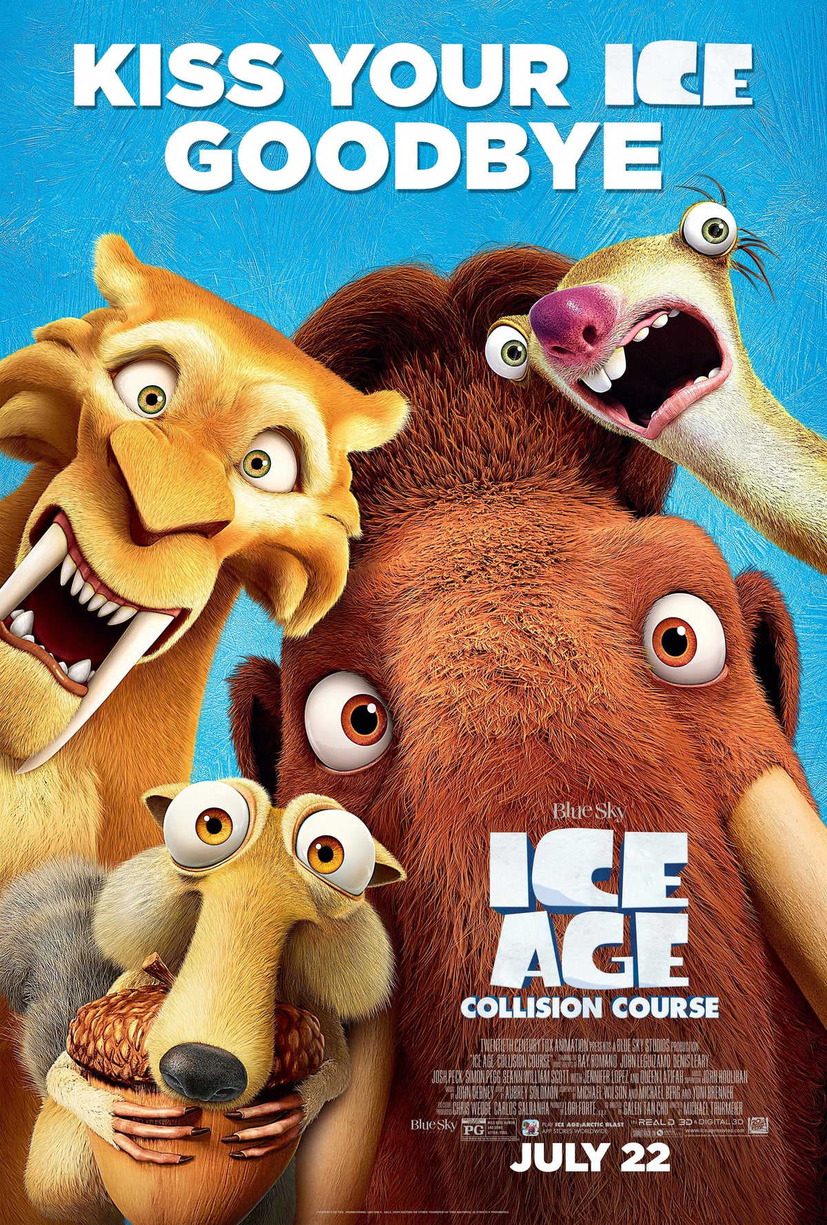 Ice Age: Collision Course A2 Size Movie Poster-Pixel Demon