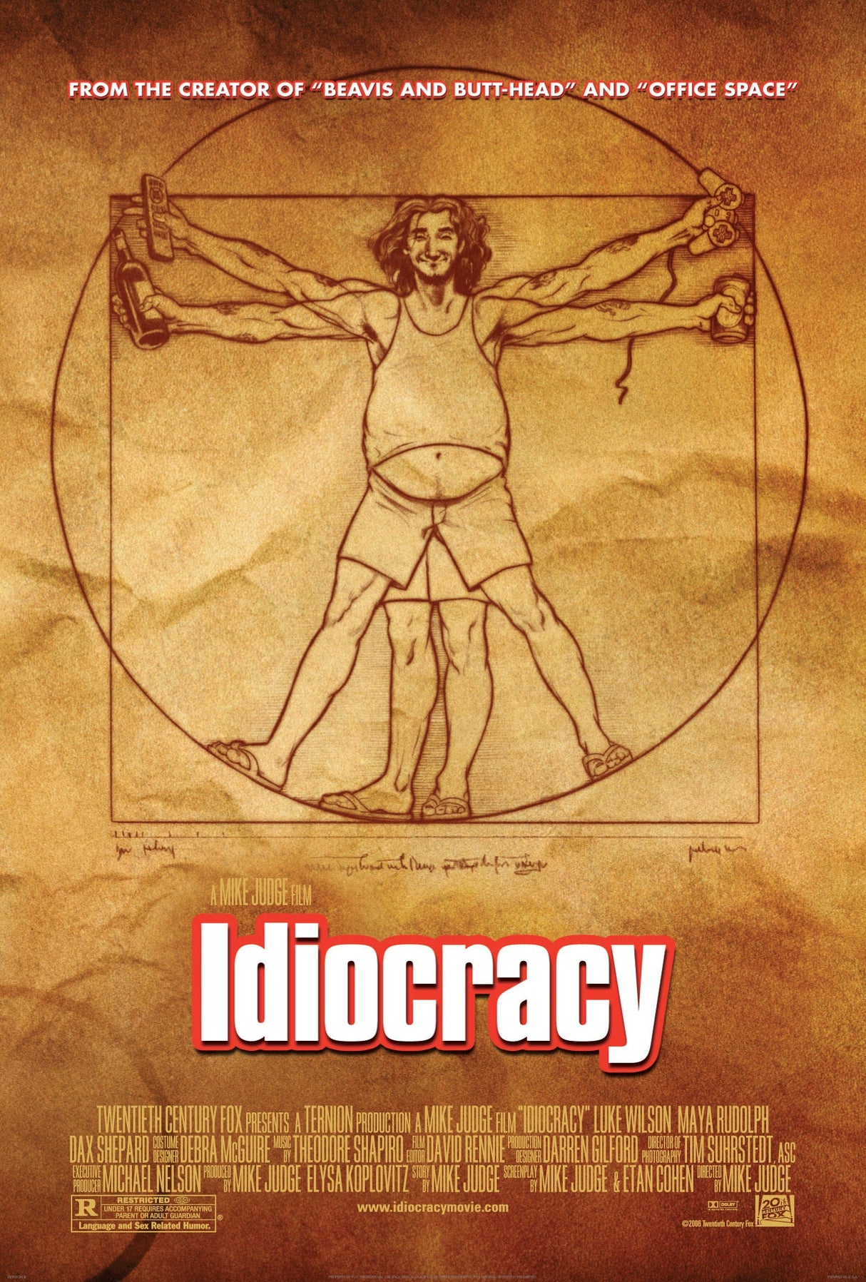 Idiocracy A2 Size Movie Poster-Pixel Demon