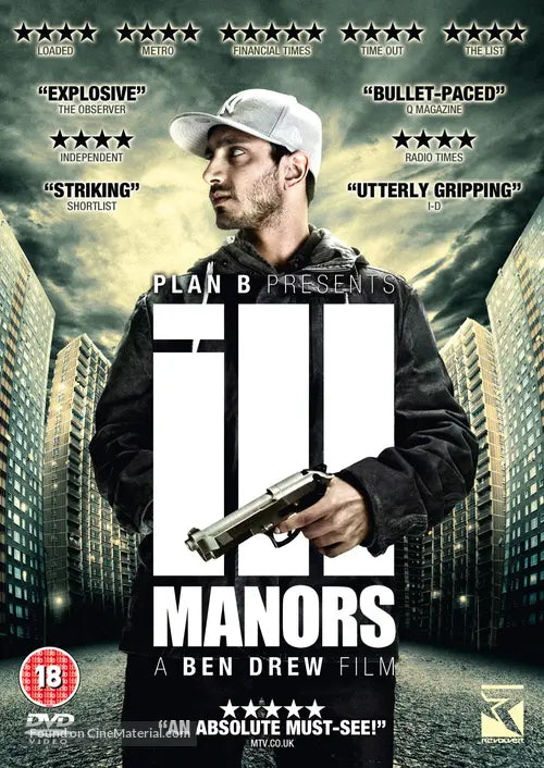 Pixel Demon Ill Manors Movie Poster A2 Size