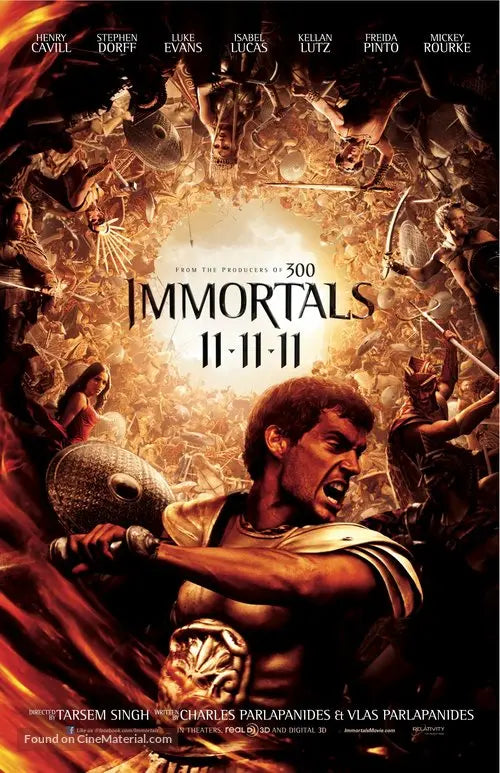 Immortals A2 Movie Poster-Pixel Demon