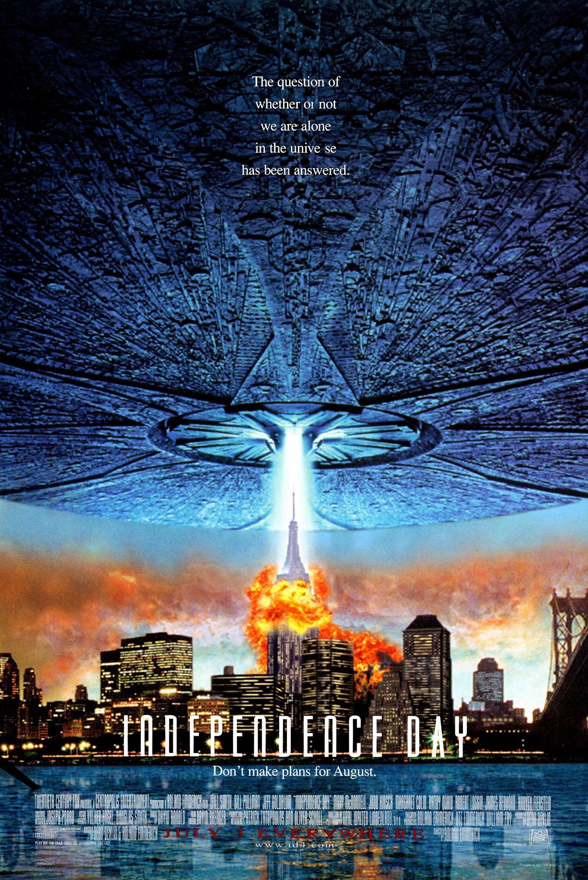 Independence Day A2 Size Movie Poster-Pixel Demon