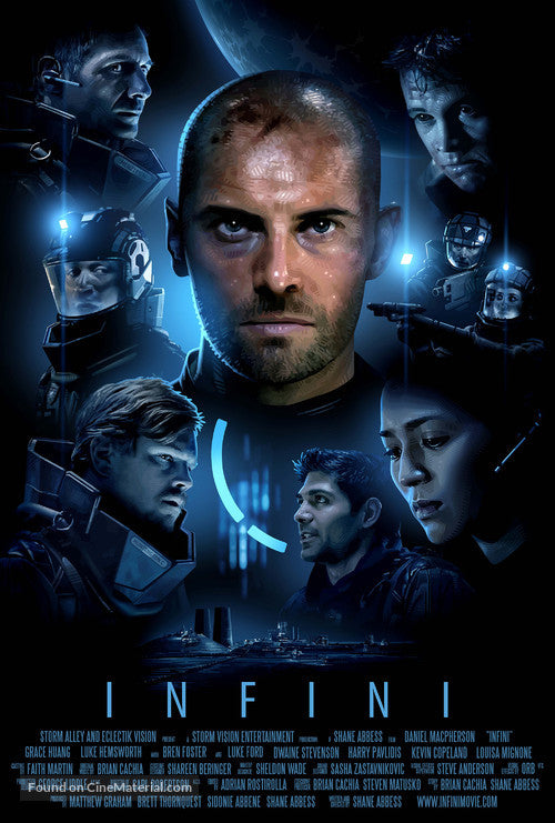 Pixel Demon Infini Movie Poster A2 Size