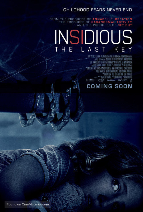 Insidious: The Last Key A2 Movie Poster-Pixel Demon