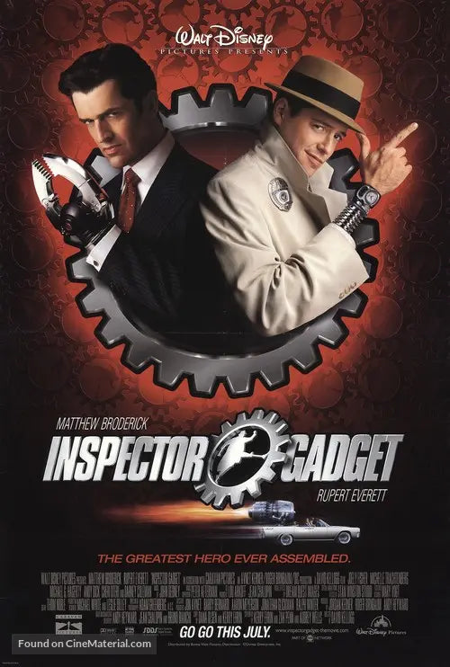 Pixel Demon Inspector Gadget Movie Poster A2 Size