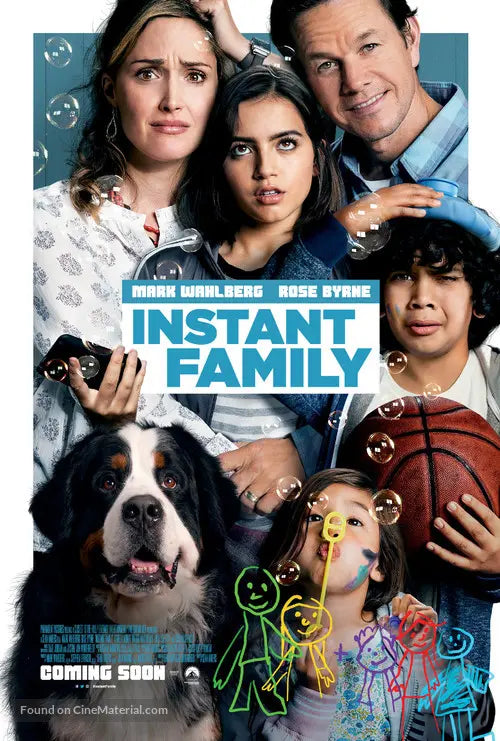 Instant Family Cinema Movie Poster A2 Size