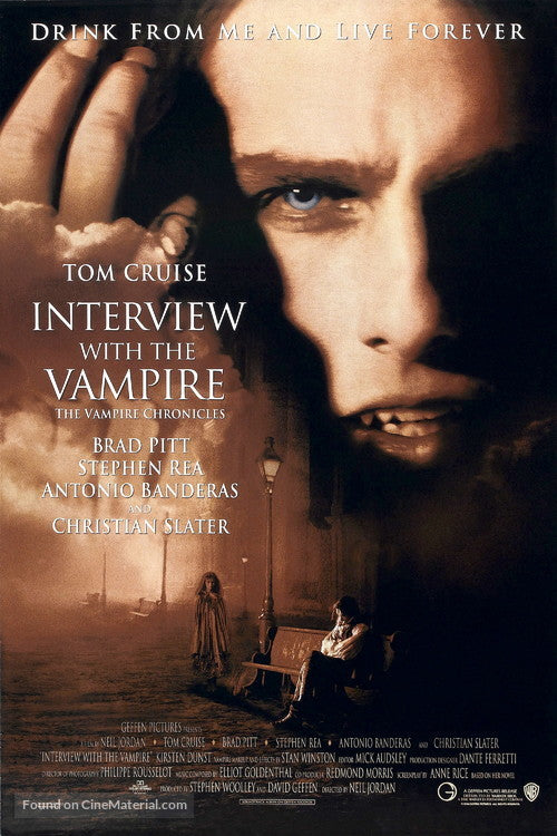 Interview with the Vampire A2 Movie Poster-Pixel Demon