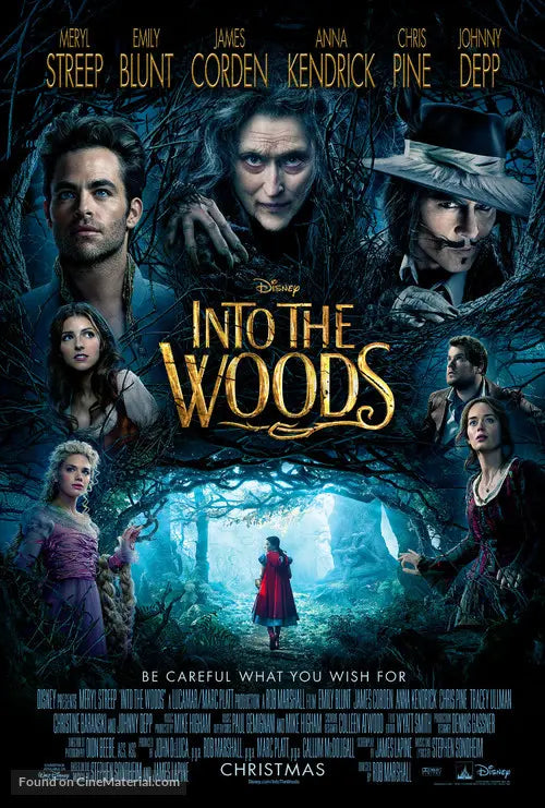 Pixel Demon Into the Woods Movie Poster A2 Size