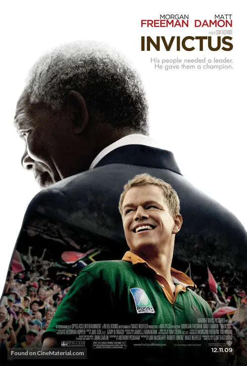 Invictus Cinema Movie Poster A2 Size