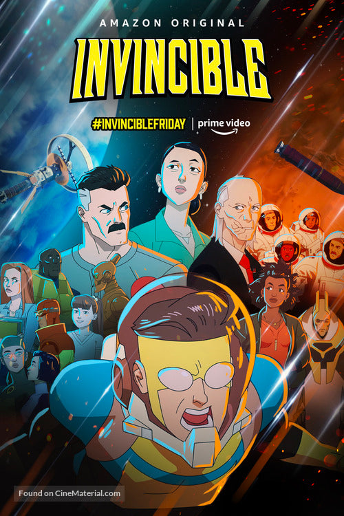 Invincible TV Series Poster A2 Size Version 8