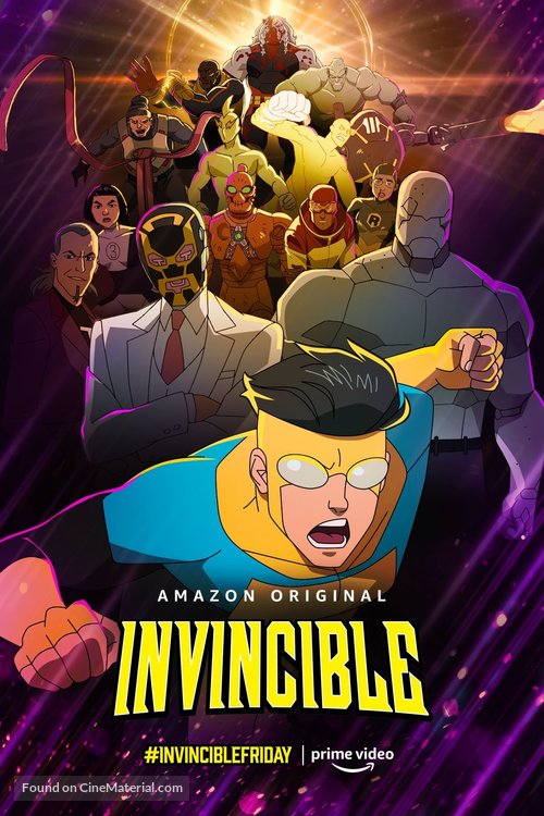 Invincible TV Series Poster A2 Size Version 7