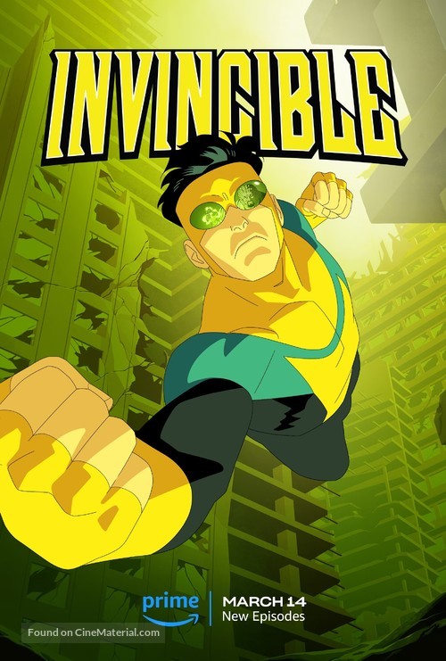 Invincible TV Series Poster A2 Size Version 2