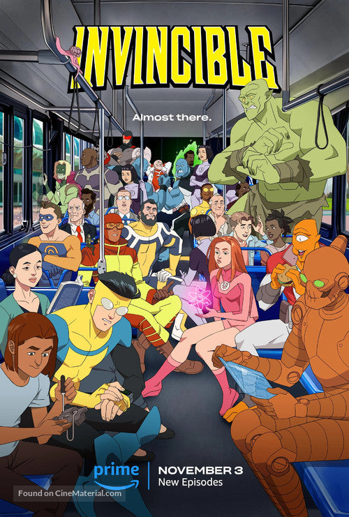 Invincible TV Series Poster A2 Size Version 3