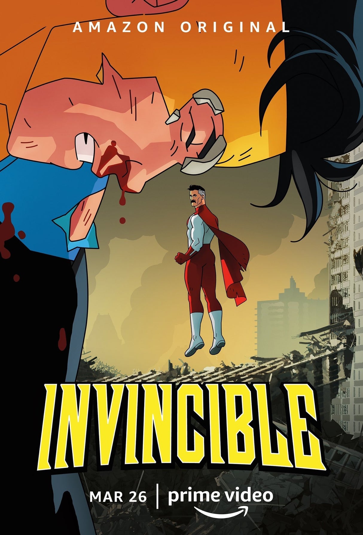 Invincible A2 Size Movie Poster-Pixel Demon