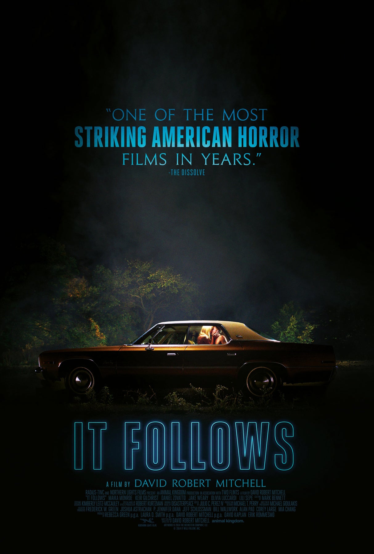 It Follows A2 Size Movie Poster-Pixel Demon