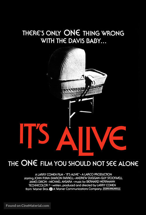 Pixel Demon It's Alive Movie Poster A2 Size