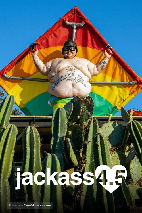 Pixel Demon Jackass 4.5 Movie Poster A2 Size